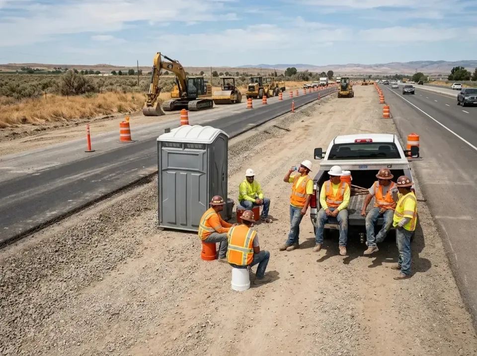 highway-road-construction-crew-007 — frequently asked questions, Porta Potty and Restroom Rentals in Volga, SD